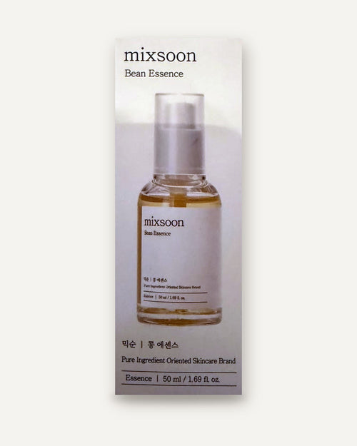 mixsoon Bean Essence 50ml, box front – إسانس الصوجا المخمرة