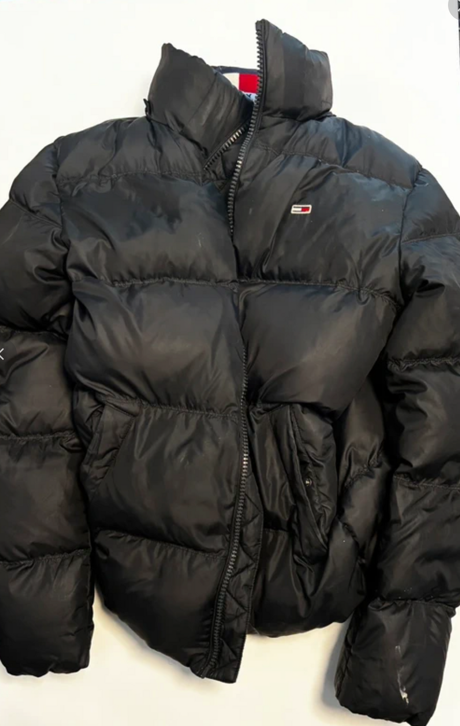 Tommy Jeans Black Puffer Jacket — جاكيطة سوداء