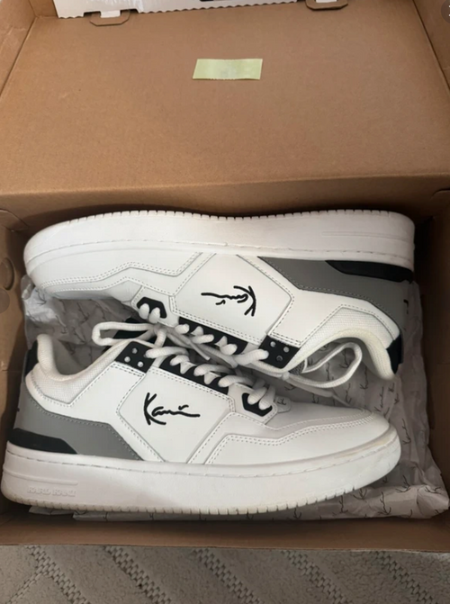 Karl Kani White Grey Sneakers — سنيكرز