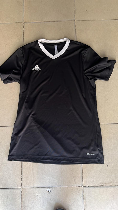 Adidas black AEROREADY shirt second-hand, size L, real product photo, Lbass Original Morocco
