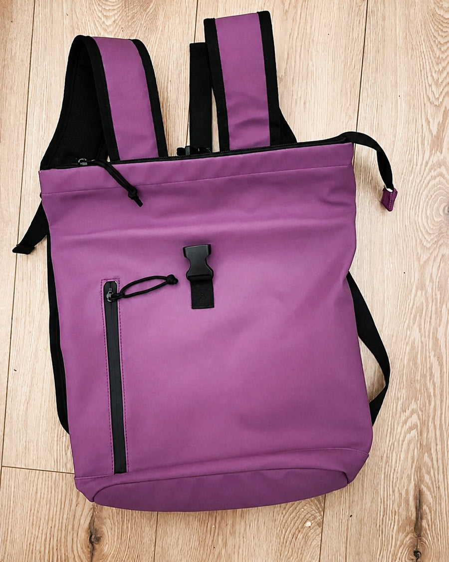 Blackhawk Purple Roll-Top Backpack
