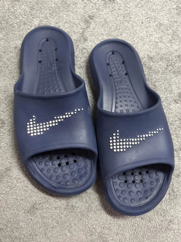 Nike Navy Slides
