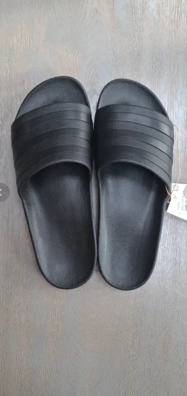 Adidas Black Slides
