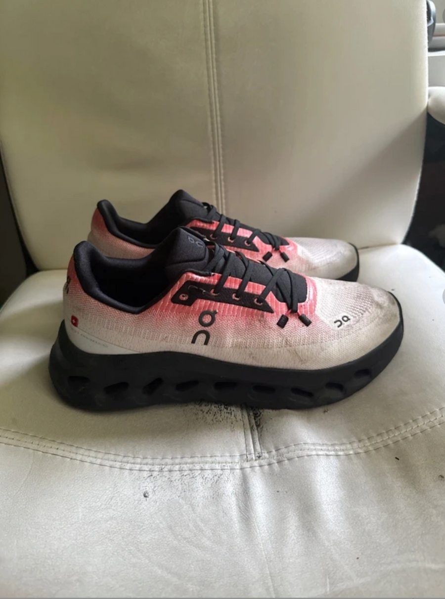 On Running Pink & Black Shoes - Size 43 | سبادري On
